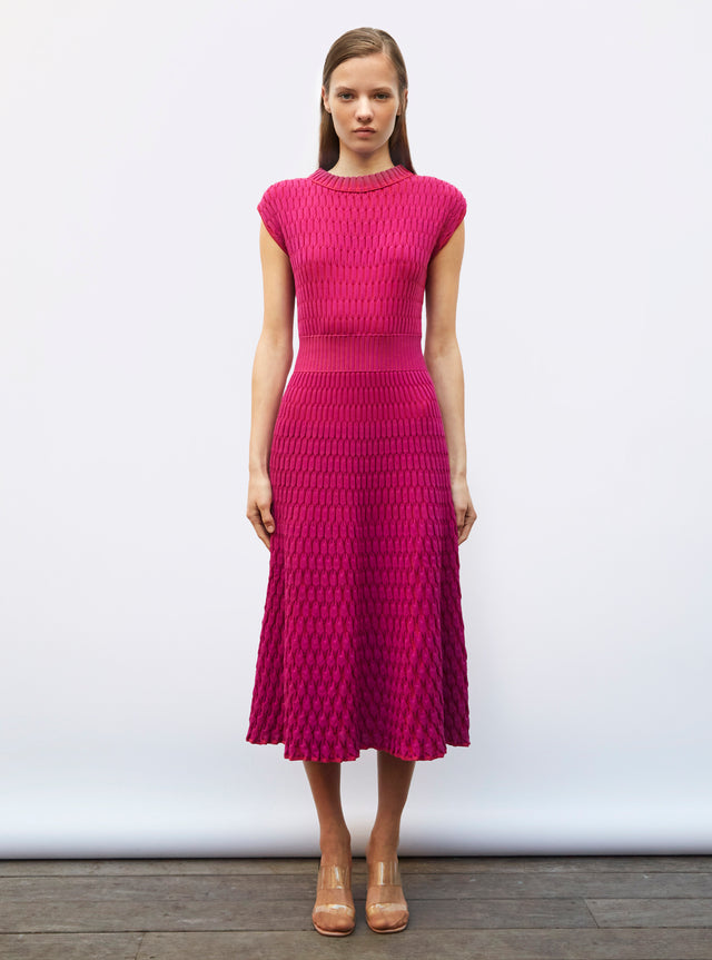robe longue maille zellige - Image principale