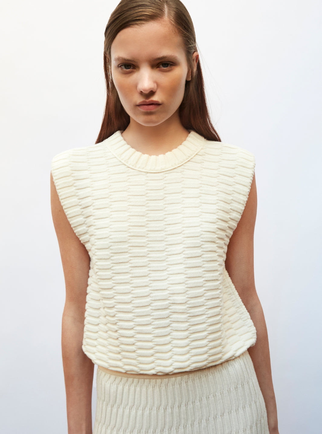 jupe-longue-maille-zellige-unie-naturel-molli