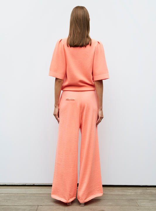 fluid knit pants