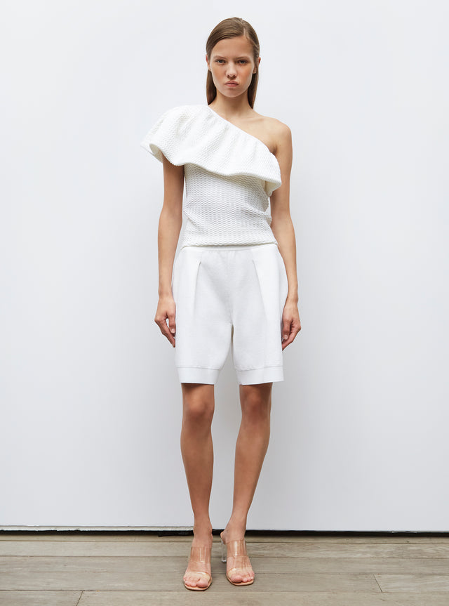 bermudas in waffled knit - Image principale