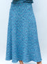 Jupe de luxe femme - Jupe fluide maille origami Pool