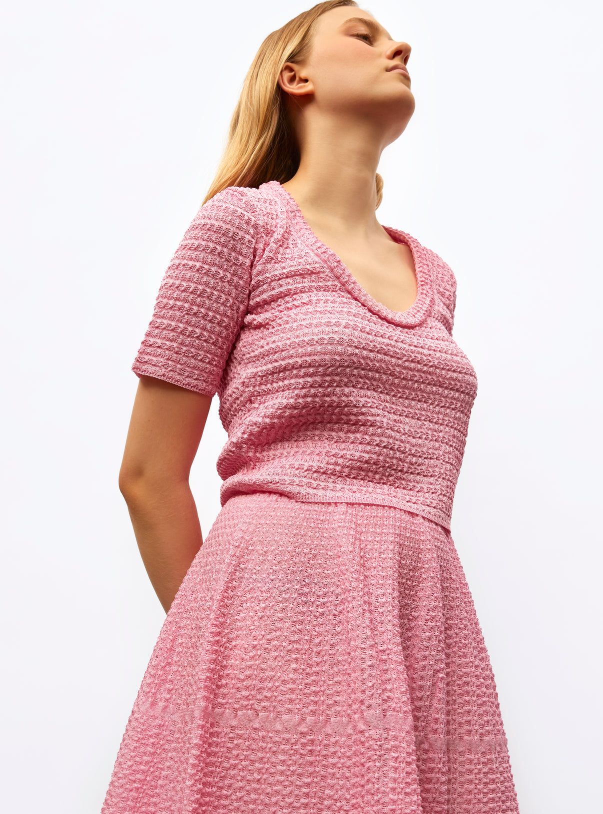 Top maille organza Bonbon - Molli