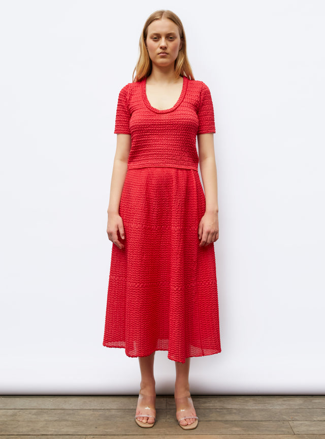 organza knit top - Image principale