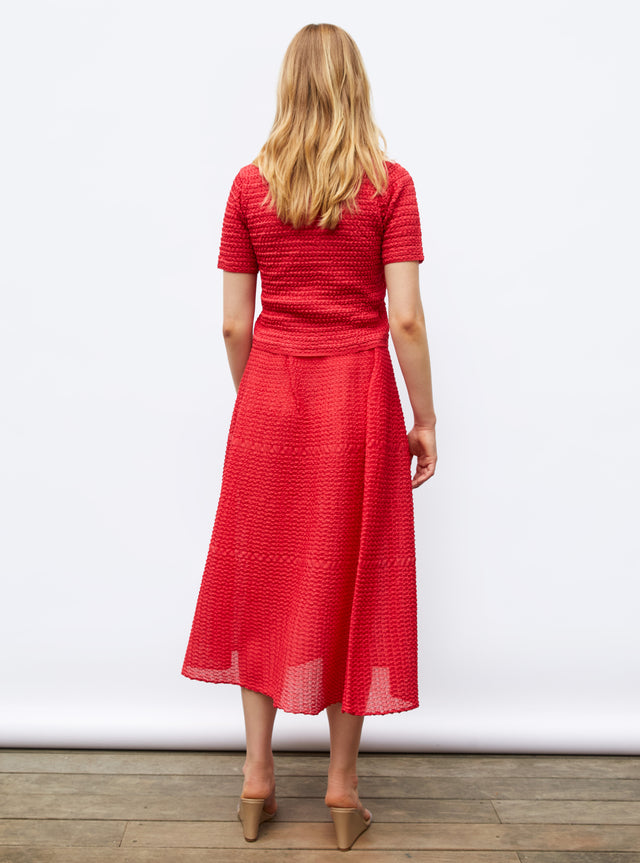 organza knit top - Image principale