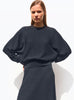 Pull fin larges emmanchures Nuit - Vêtement en maille de luxe Molli