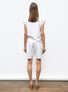 Top petit col chemise Milk - Top de luxe 