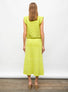 plain zellige knit skirt