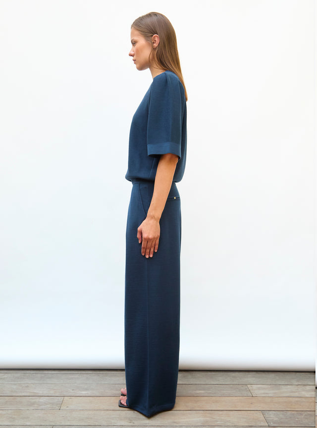 pantalon fluide maille fine jersey - Image principale