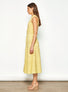 Robe longue maille croquet Blé - Molli