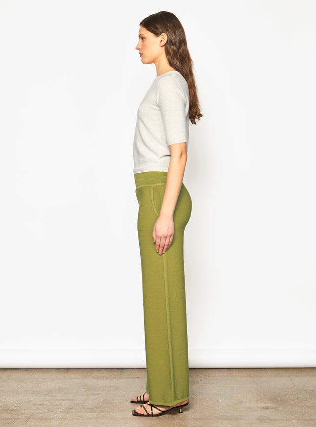 top fin maille manches coudes - Image principale