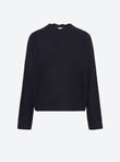 Wide top in pointelle knit