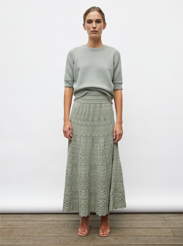 elbow-length sleeves top - Image principale