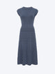 long dress in zellige knit