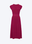 long dress in zellige knit