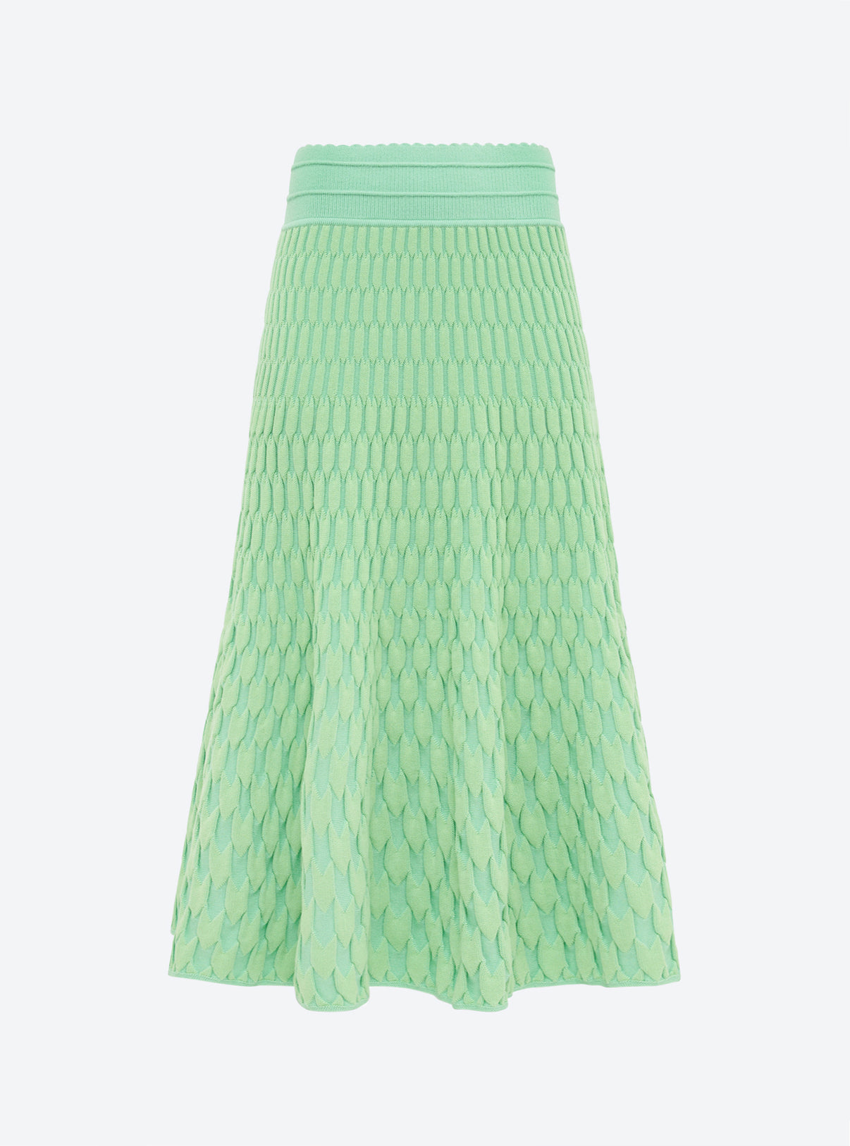 Jupe longue maille zellige Molli - Vêtement de luxe 