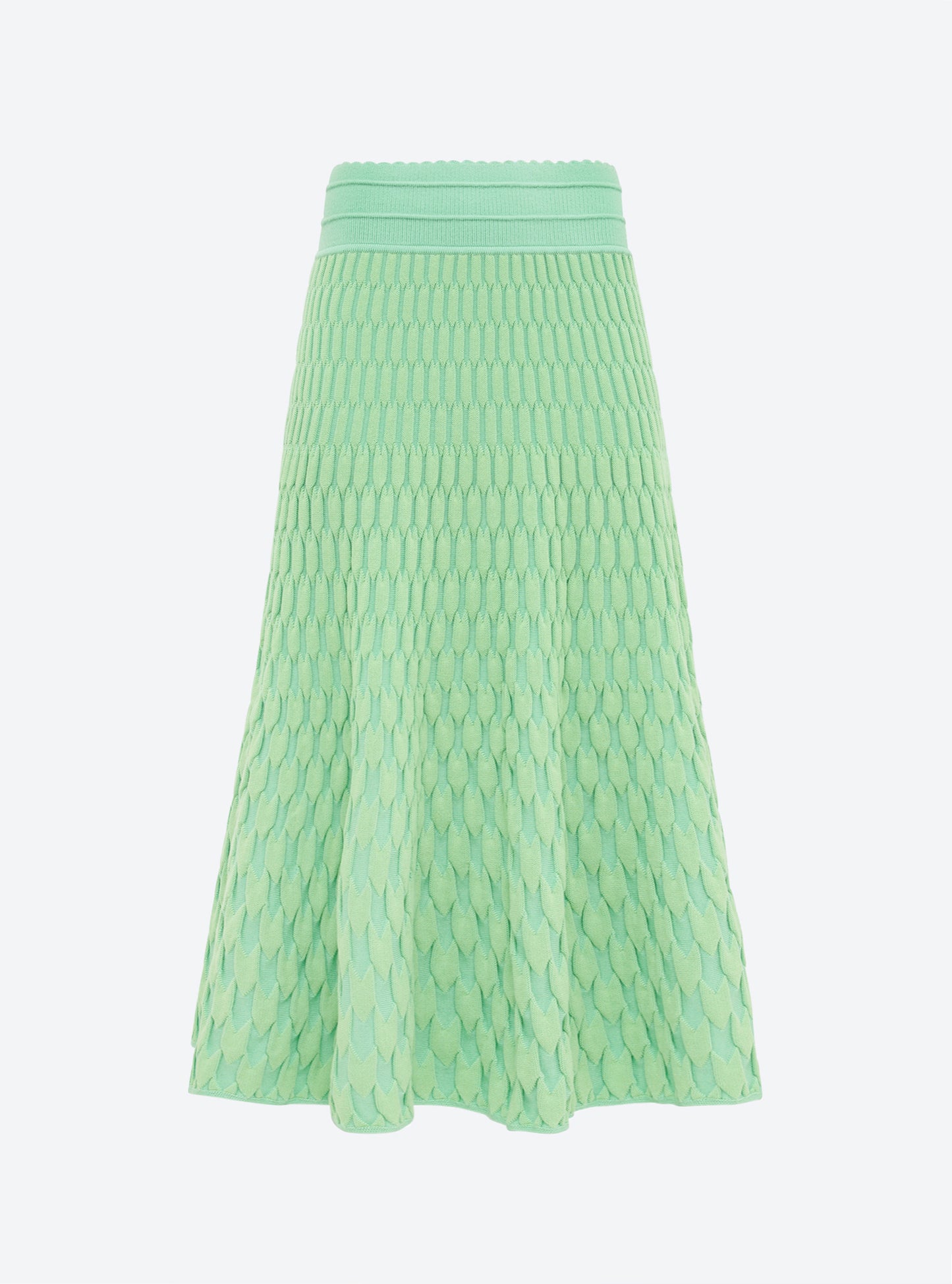 Jupe longue maille zellige Molli - Vêtement de luxe 