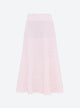 plain zellige knit skirt