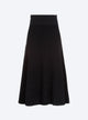 plain zellige knit skirt