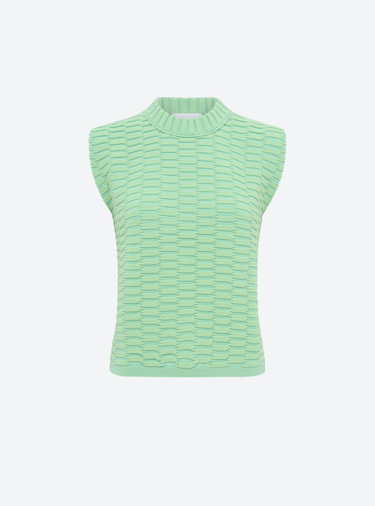 Top en maille de luxe Molli - Top maille zellige uni