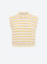 Top en maille zellige multicolore - Molli