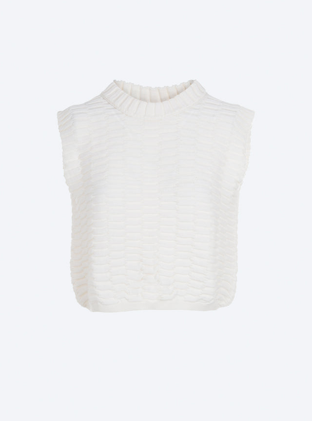 top maille zellige uni - Image principale