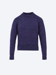 Pull droit détails tressés