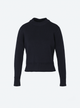 Pull droit détails tressés