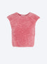 Top en maille fourrure de coton - Molli