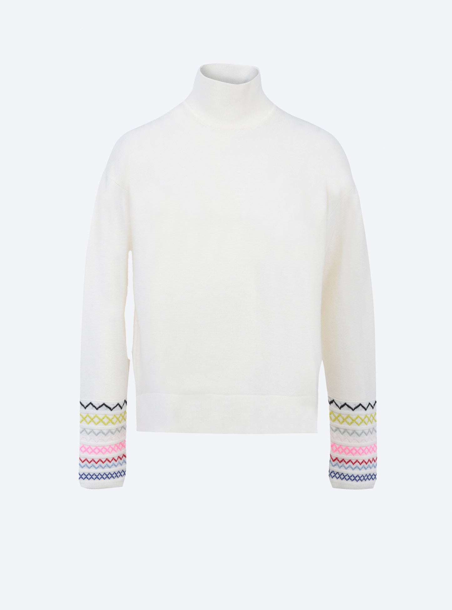 Pull fin jacquard zigzag - Molli