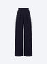 Pantalon couture en maille damier - Molli