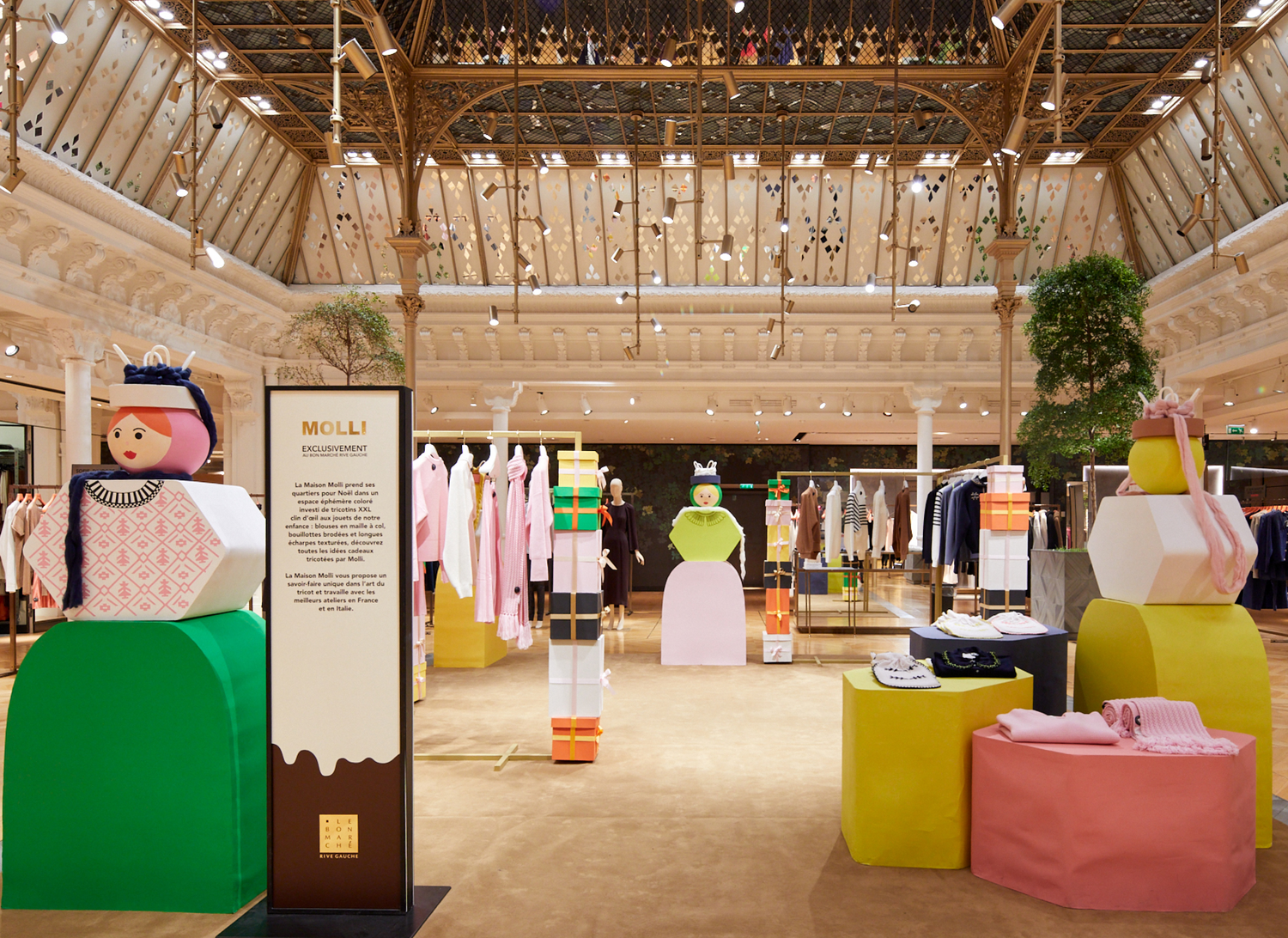 boutique Molli le bon marché - vêtements de luxe 