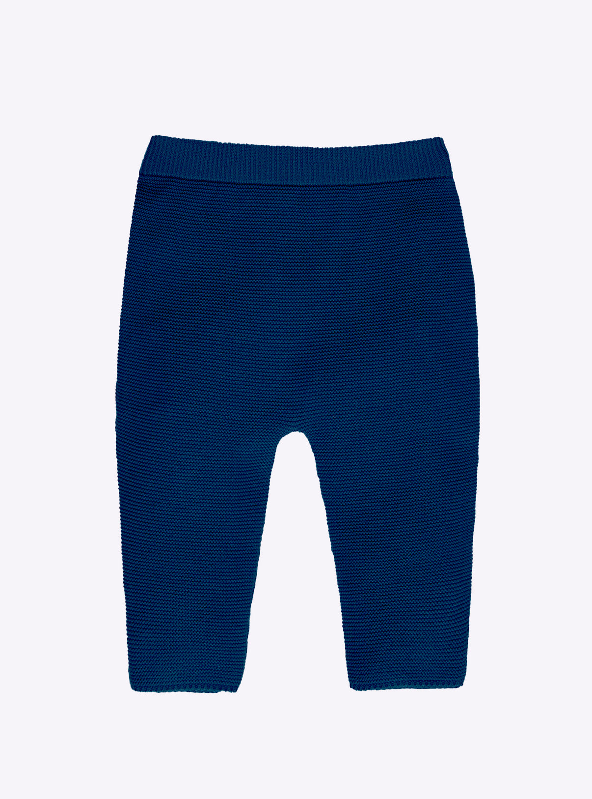 mini-legging à picots indigo - Vêtements de luxe bébé