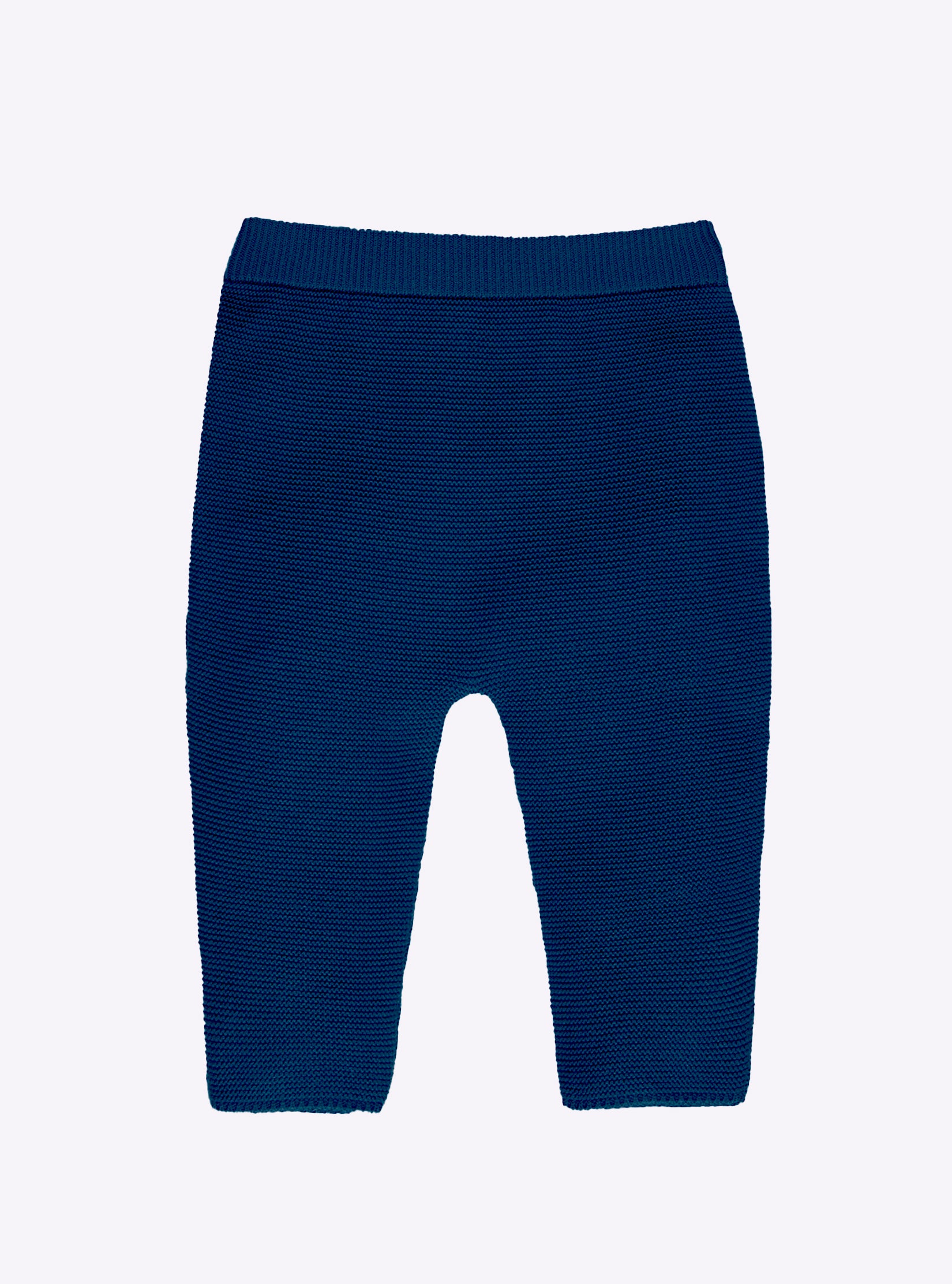 mini-legging à picots indigo - Vêtements de luxe bébé