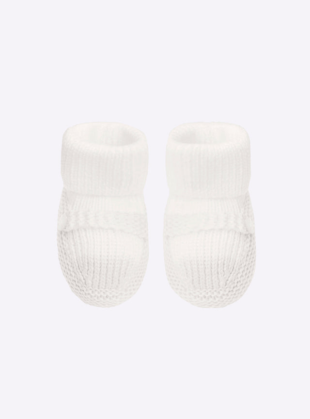 baby twin-tone slippers with strap - Image principale