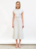 Robe longue en maille zellige - Robes de luxe