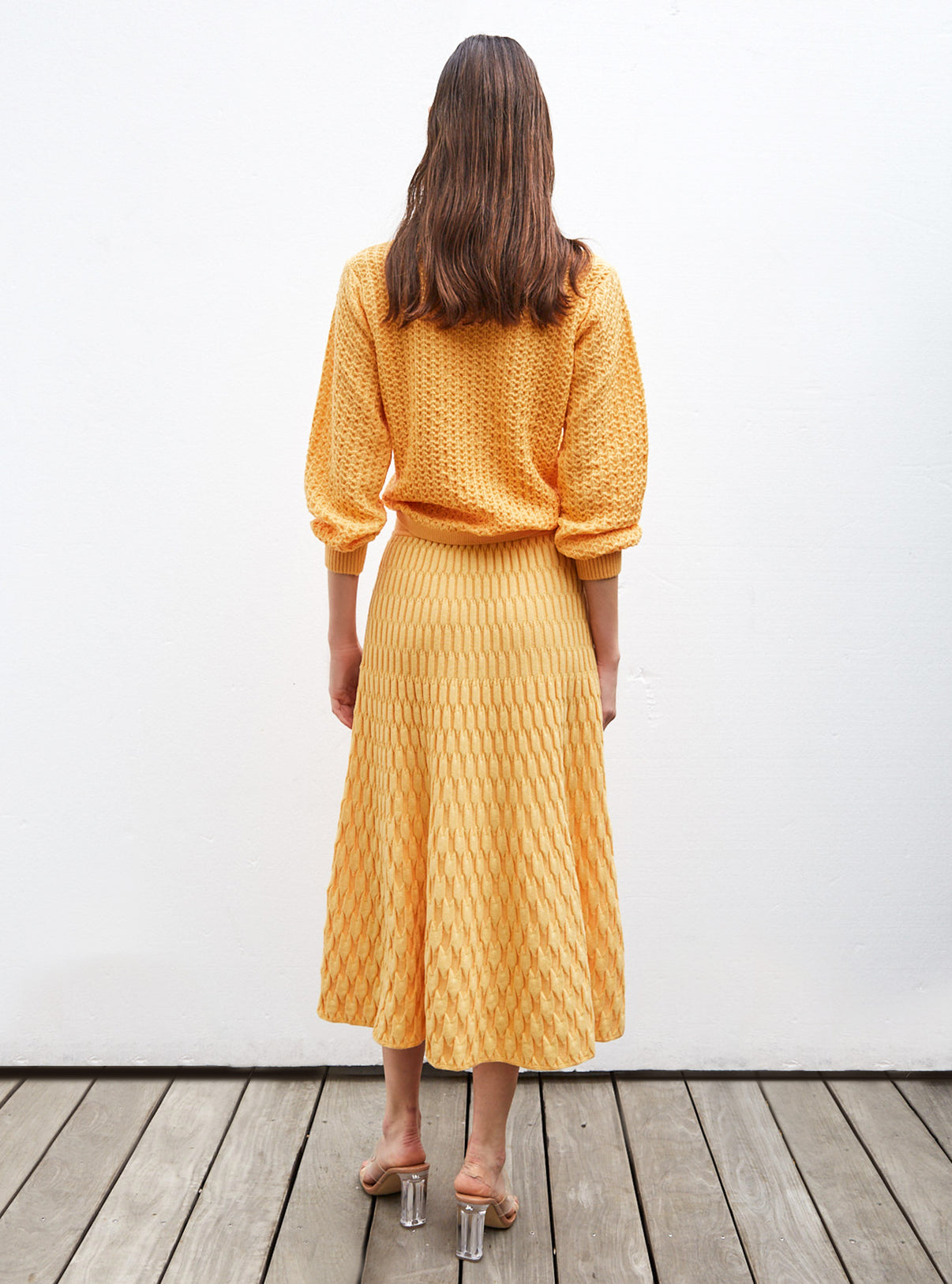 Sweater en maille entrelacée - Tops, blouses de luxe