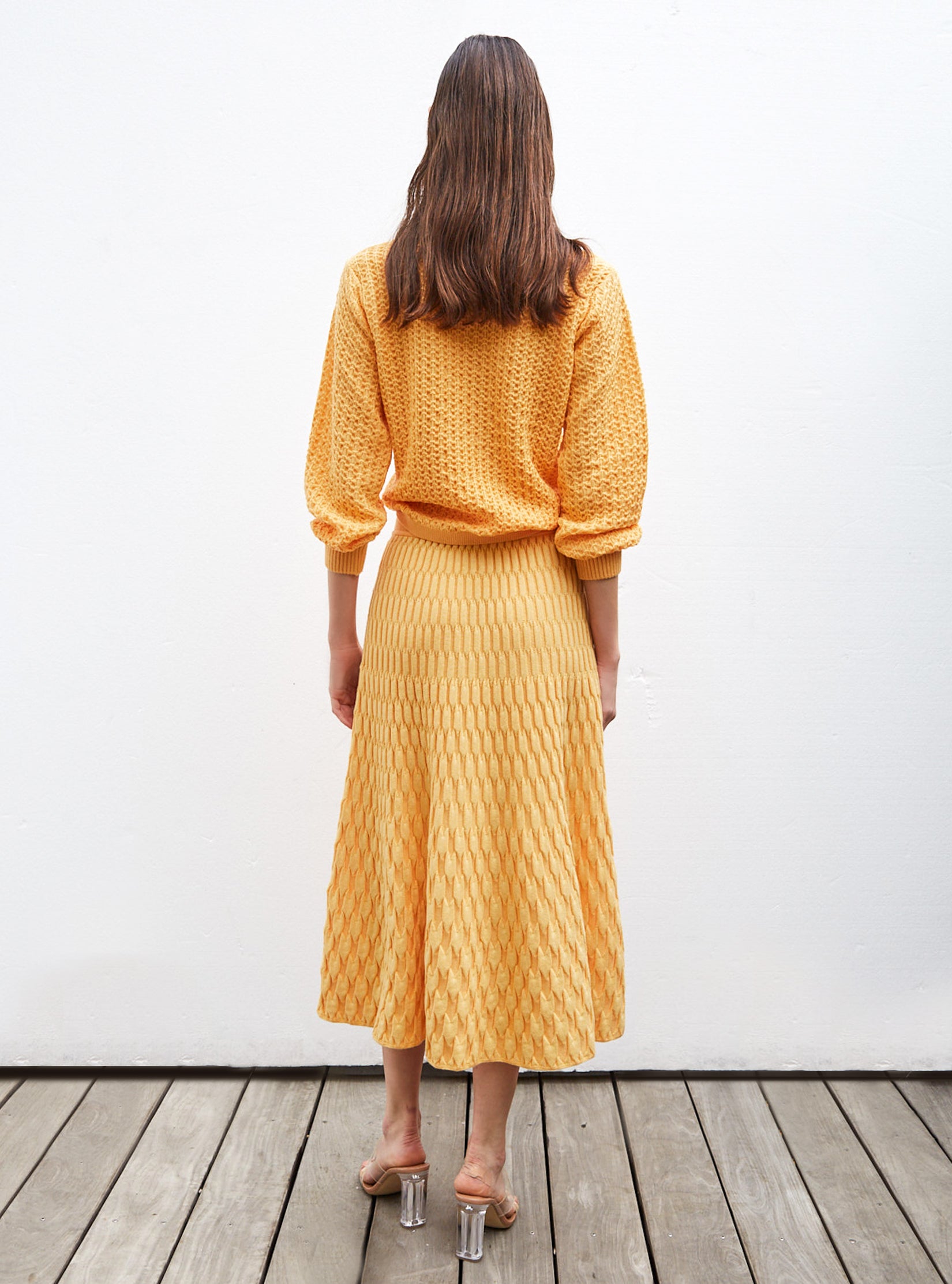 Sweater en maille entrelacée - Tops, blouses de luxe