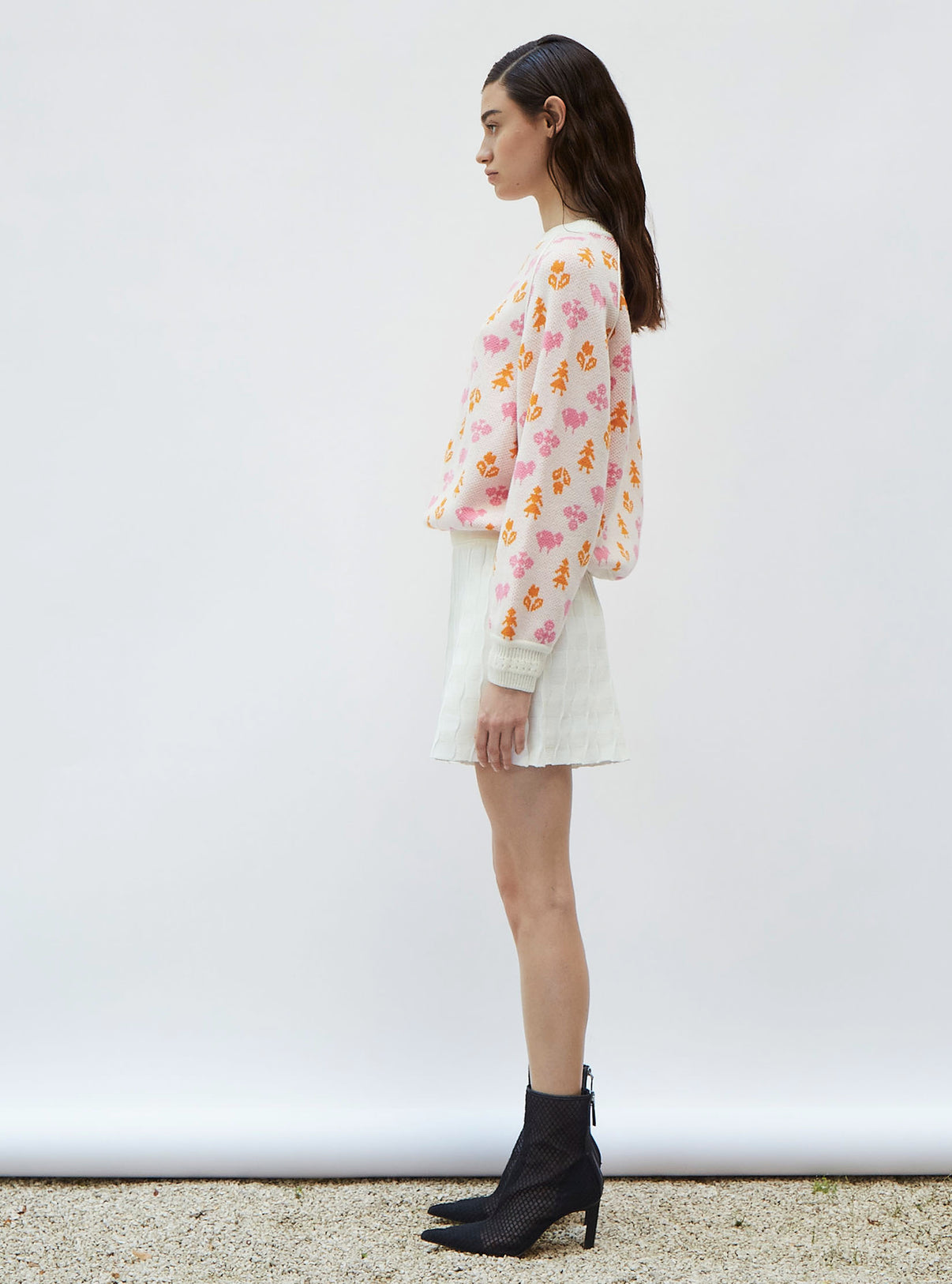 Sweater jacquard - Tops, blouses de luxe