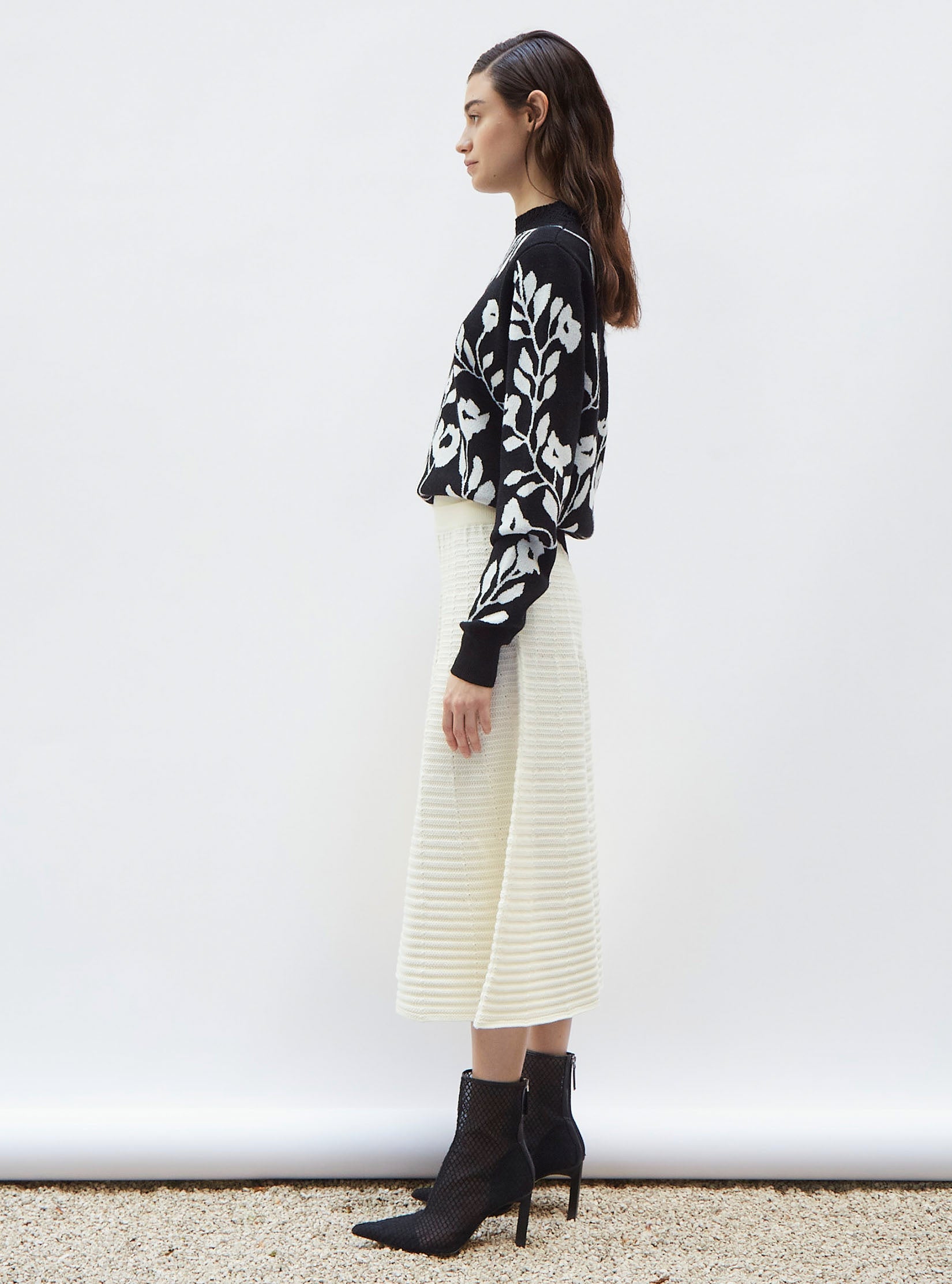 Massimo dutti online jacquard sweater