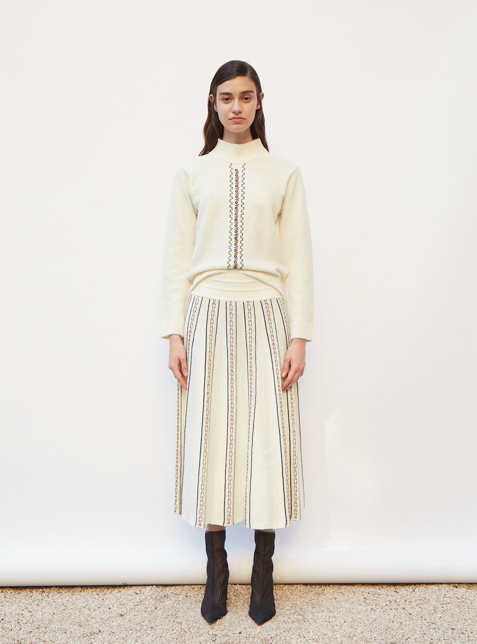 Top brodé - Vêtement de luxe femme