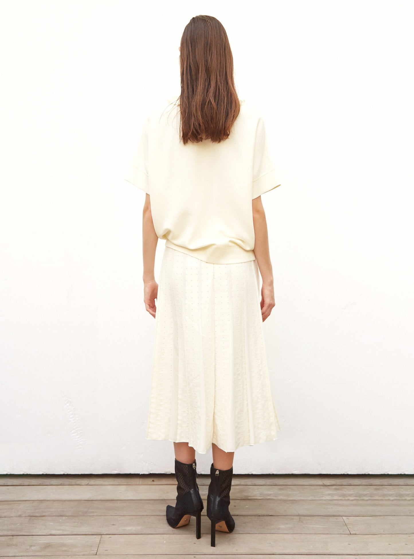 Top ample en maille à col - Tops, blouses de luxe