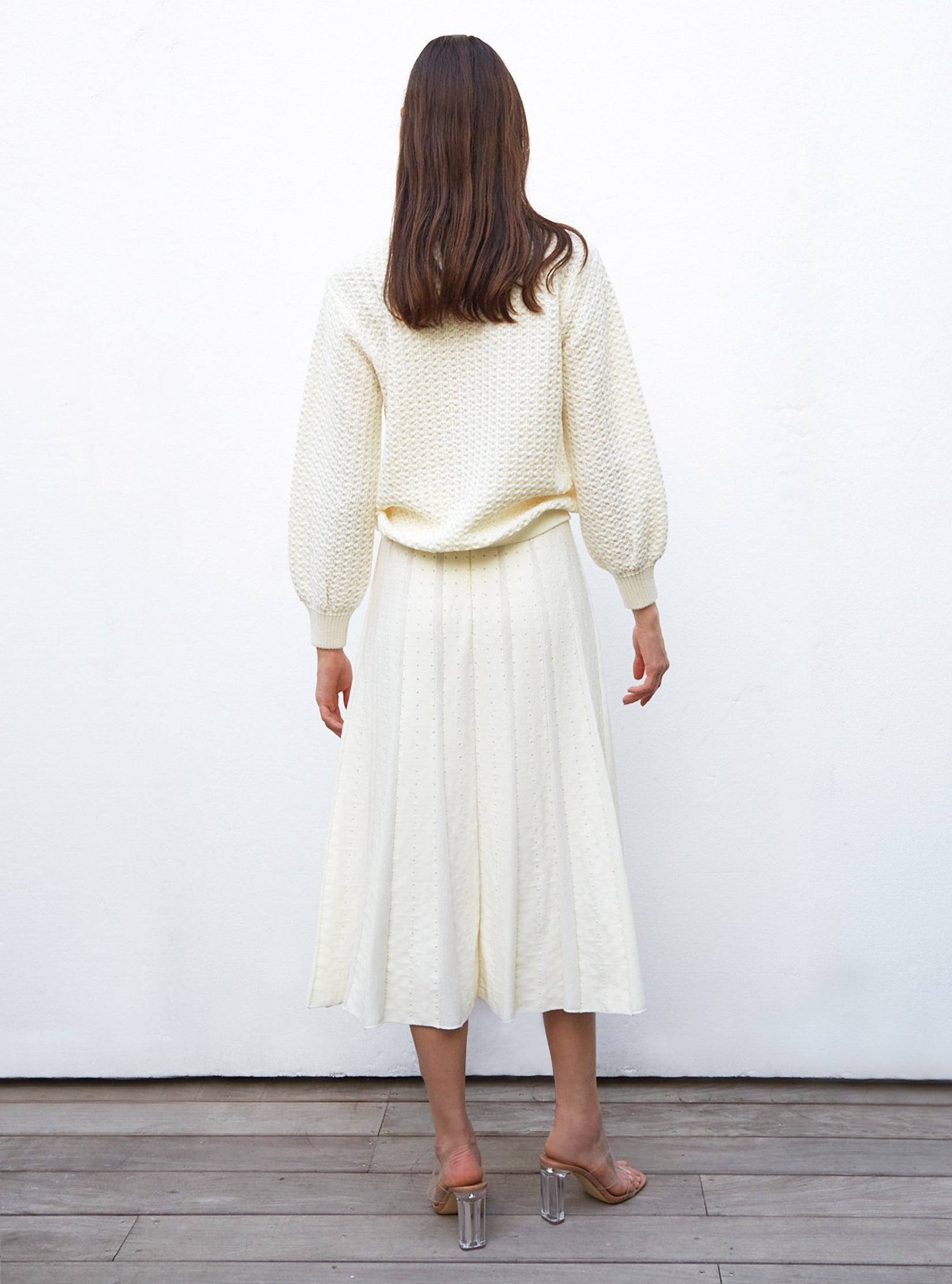 Sweater en maille entrelacée - Molli