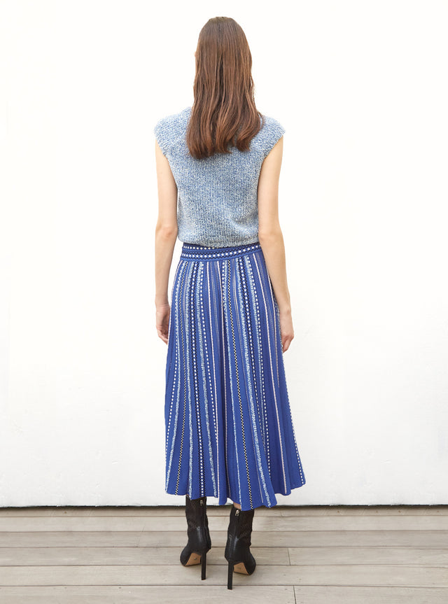 top en maille fourrure de coton - Image principale