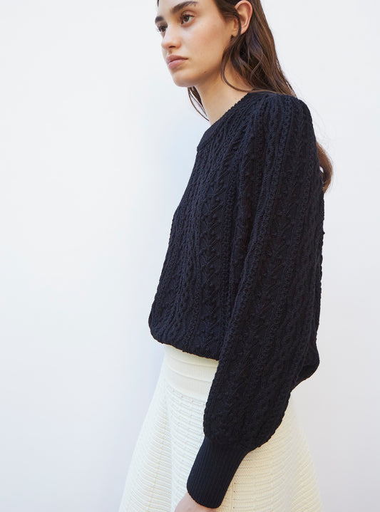 molli irish knit sweater