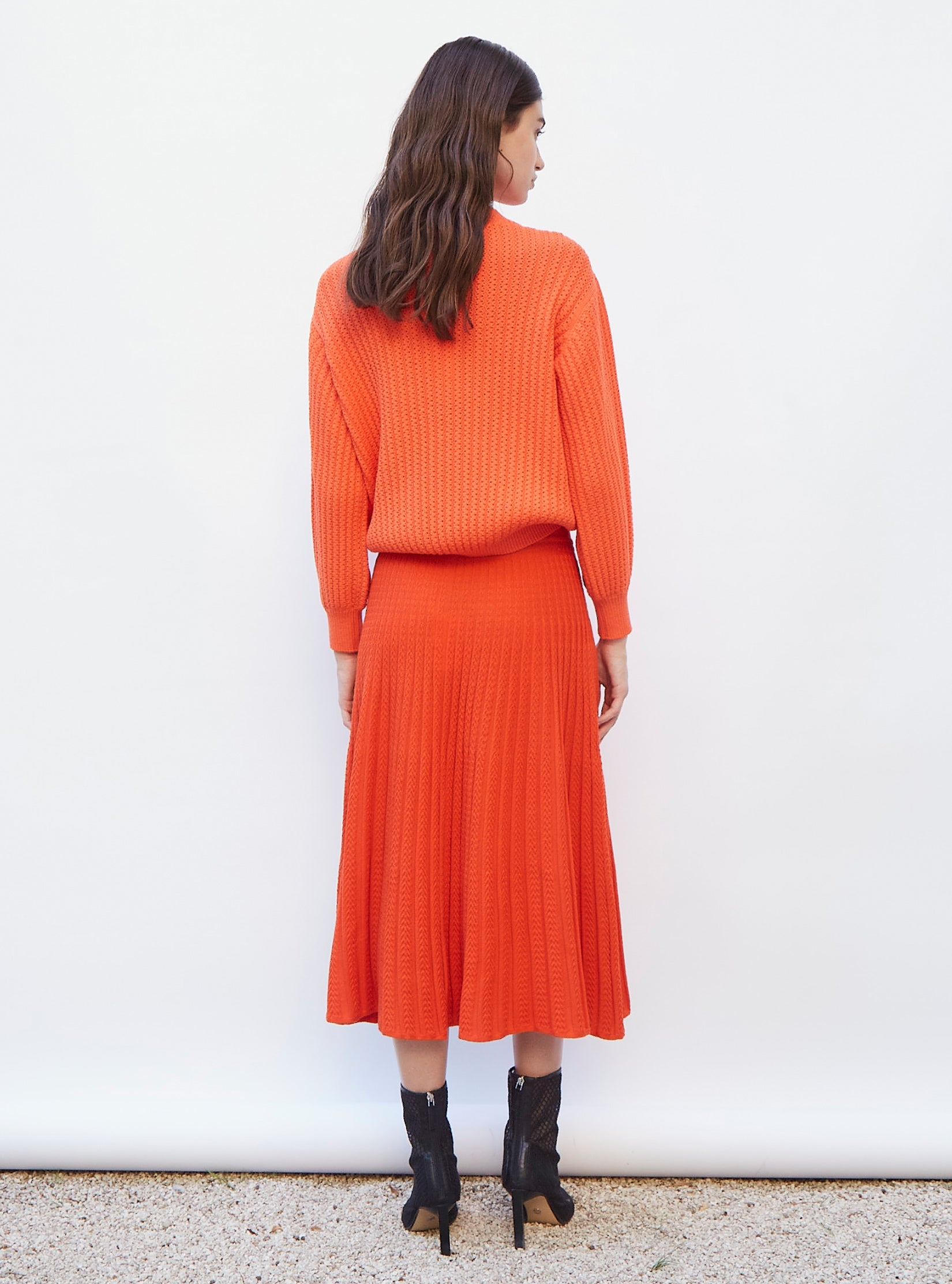 Sweater fin en maille torsade - Tops, blouses de luxe