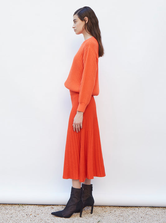 Molli thin cable knit sweater