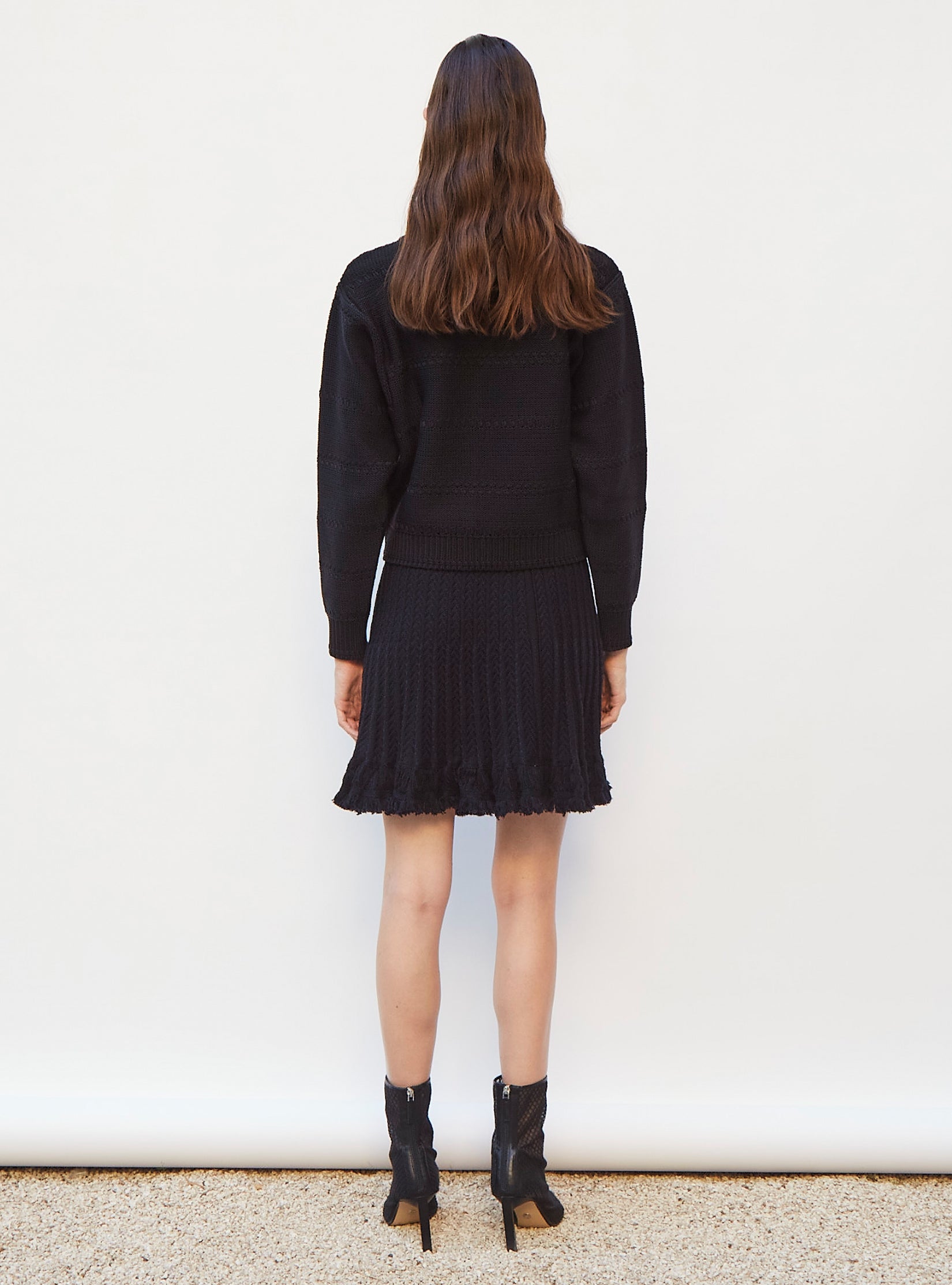 Sweater maille chevron - Vêtement de luxe femme