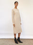 Robes de luxe femme - Robe en maille mini gaufrette