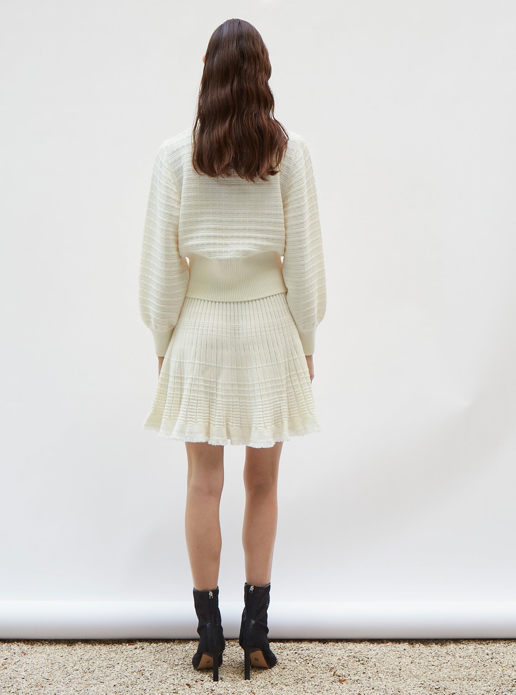 Sweater en maille couture - Tops, blouses de luxe