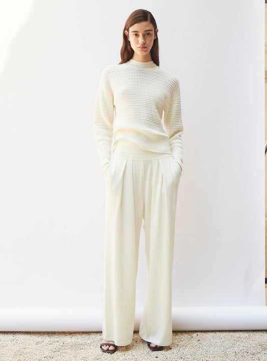 Top en maille couture Molli